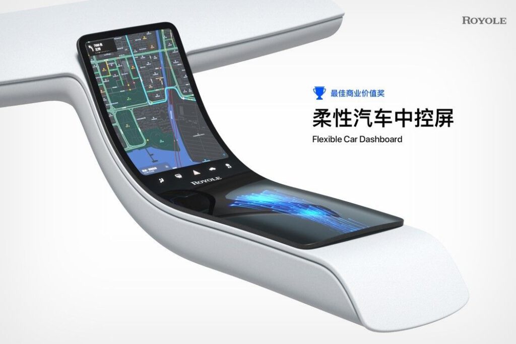 flexible car dashboard