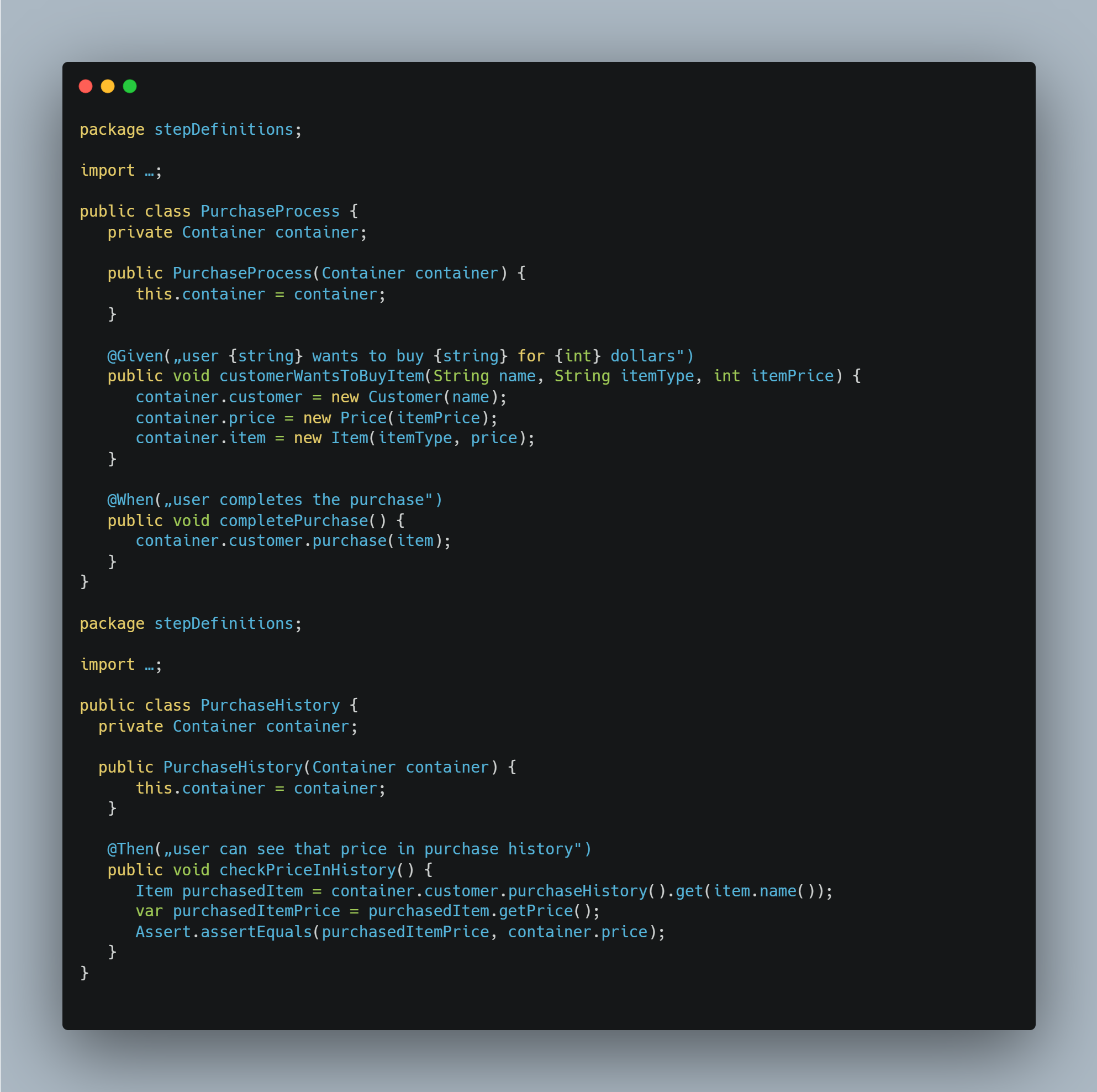 Dependency Injection in Cucumber-JVM: Sharing State Between Step ...