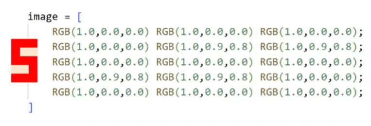 RGB color encoding