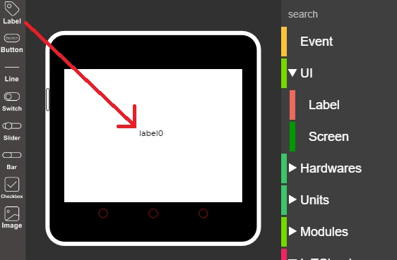 drag and drop menu