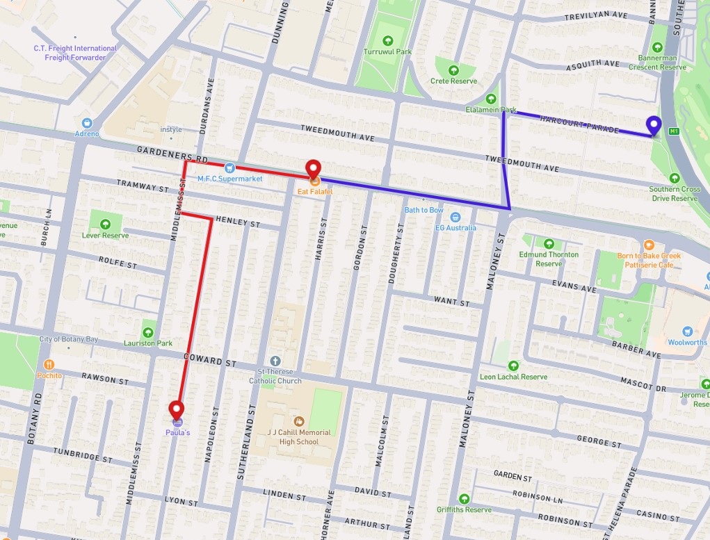 GeoJSON navigation