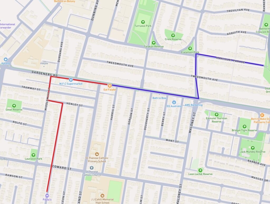 GeoJSON MultiLineString